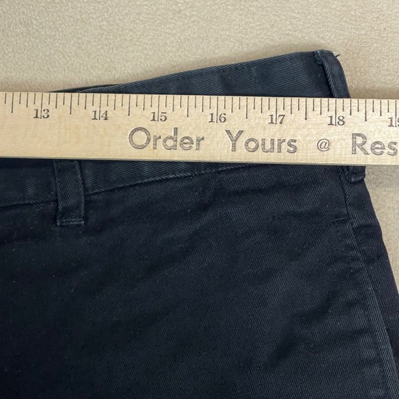 NOAH Mens XL Navy‎ Blue Cotton Twill Cut Off Shorts Skater Streetwear Casual - Picture 6 of 13